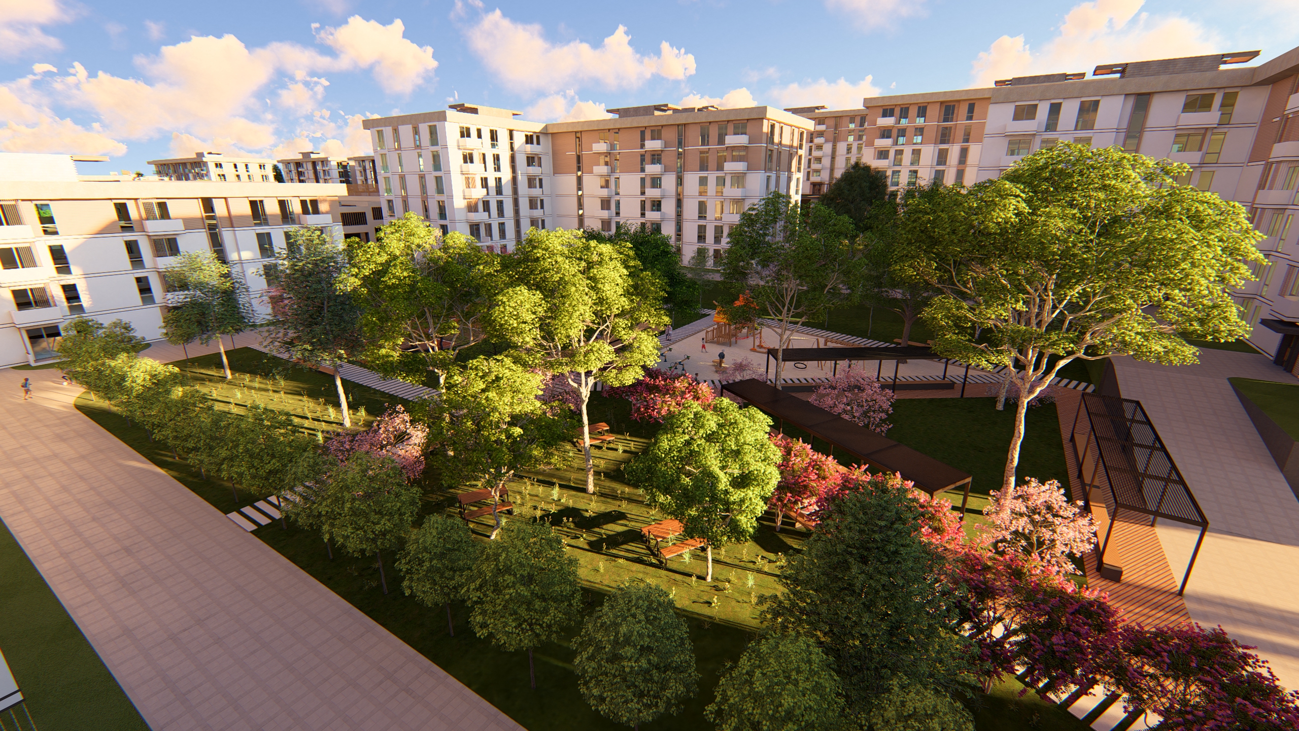 İstanbul İmar A.Ş. tamamlanmış proje - sürdürülebilir kentsel alan