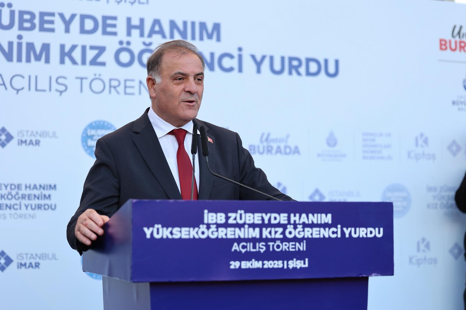 İBB Zübeyde Hanım Yükseköğrenim Kız Öğrenci Yurdu Hizmete Açıldı - 4